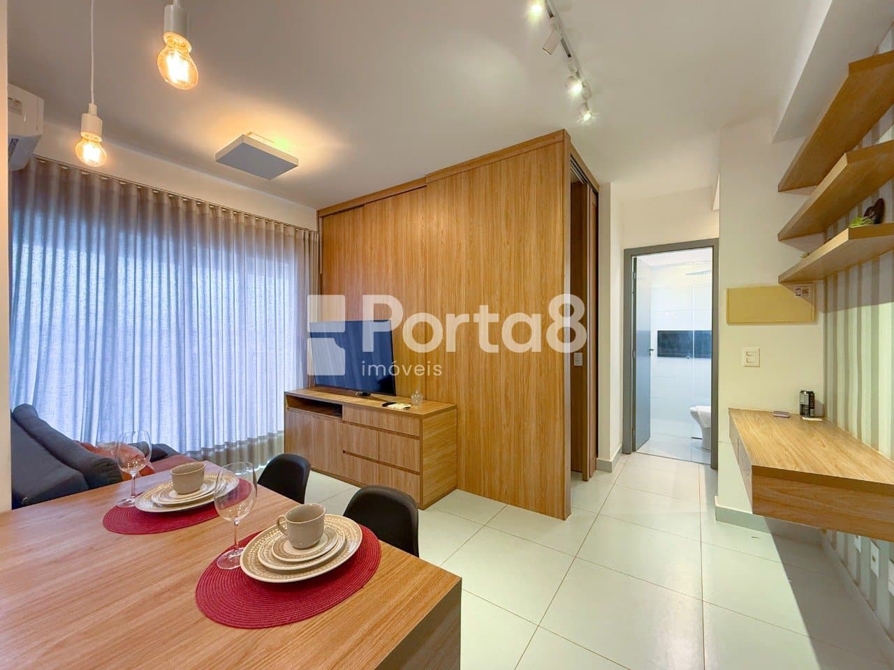 Apartamento 1 Dormitório Jardim Redentor com Churrasqueira