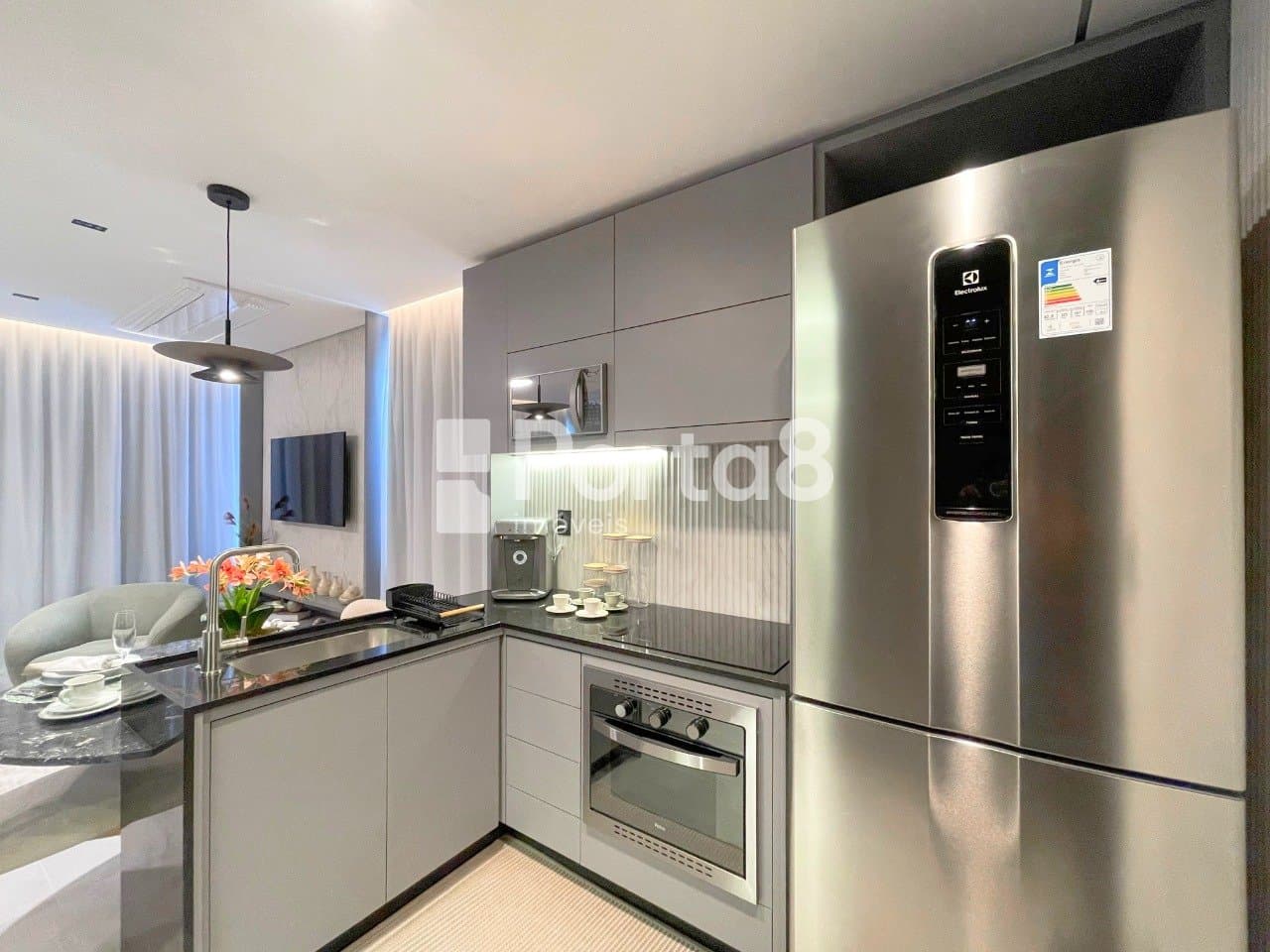 Apartamento 1 Quarto Jardim Paulistano Mobiliado com Vista - Foto 3