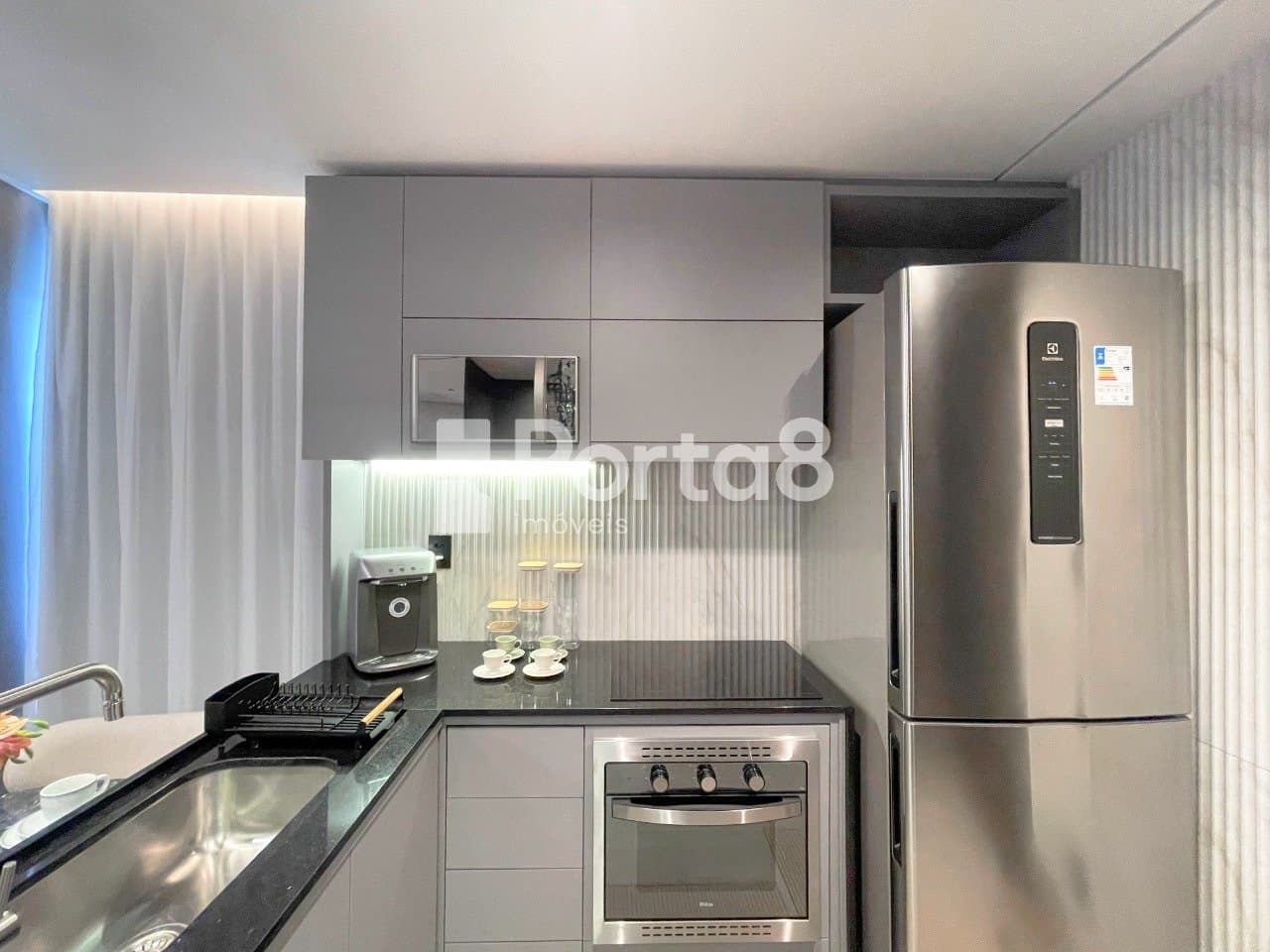 Apartamento 1 Quarto Jardim Paulistano Mobiliado com Vista - Foto 4