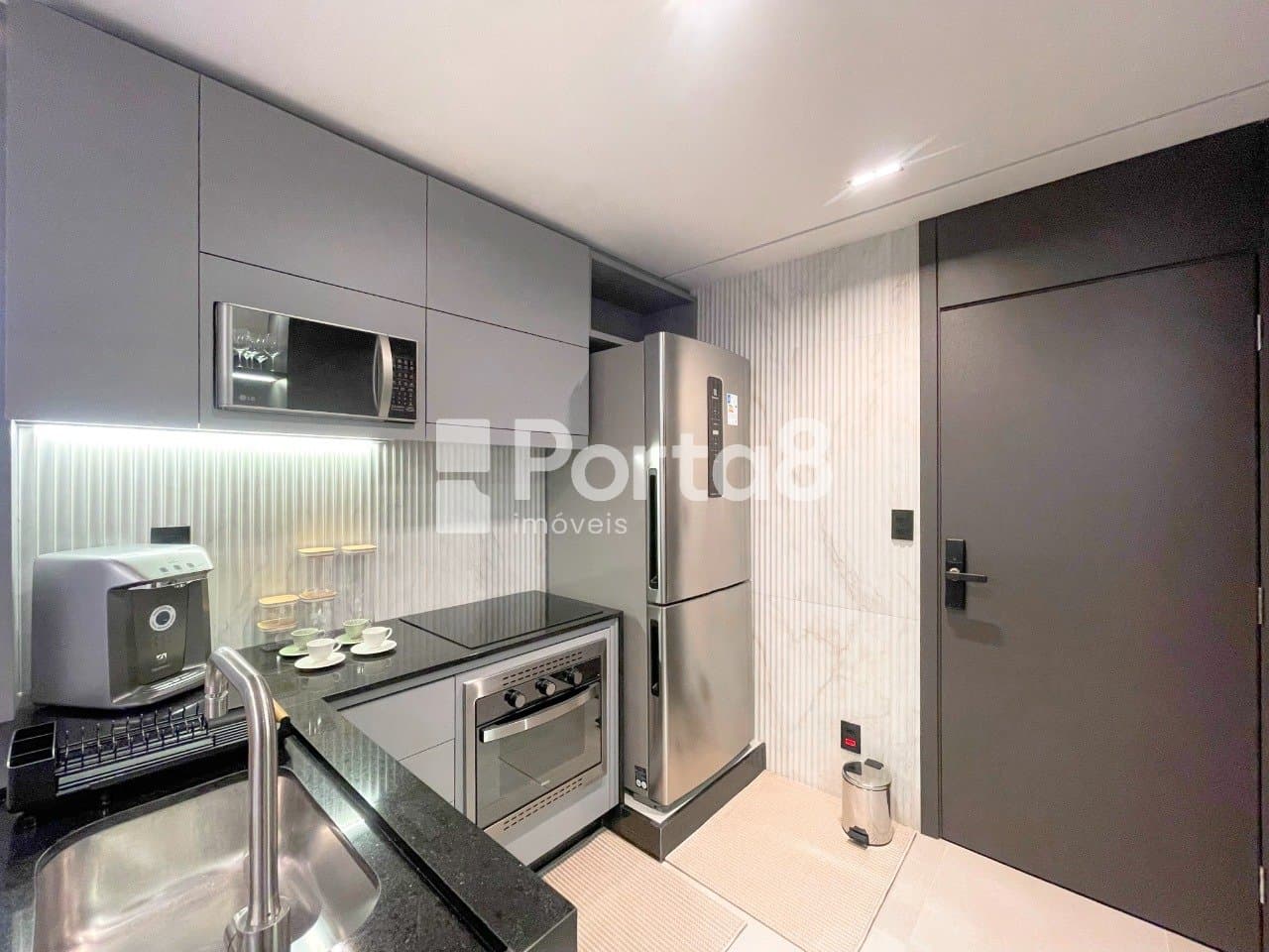 Apartamento 1 Quarto Jardim Paulistano Mobiliado com Vista - Foto 5