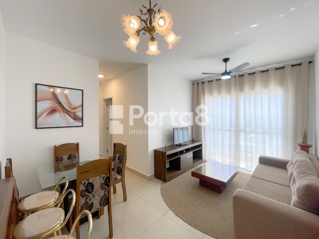 Apartamento 2 Quartos Bom Jardim com Vista e Mobiliado