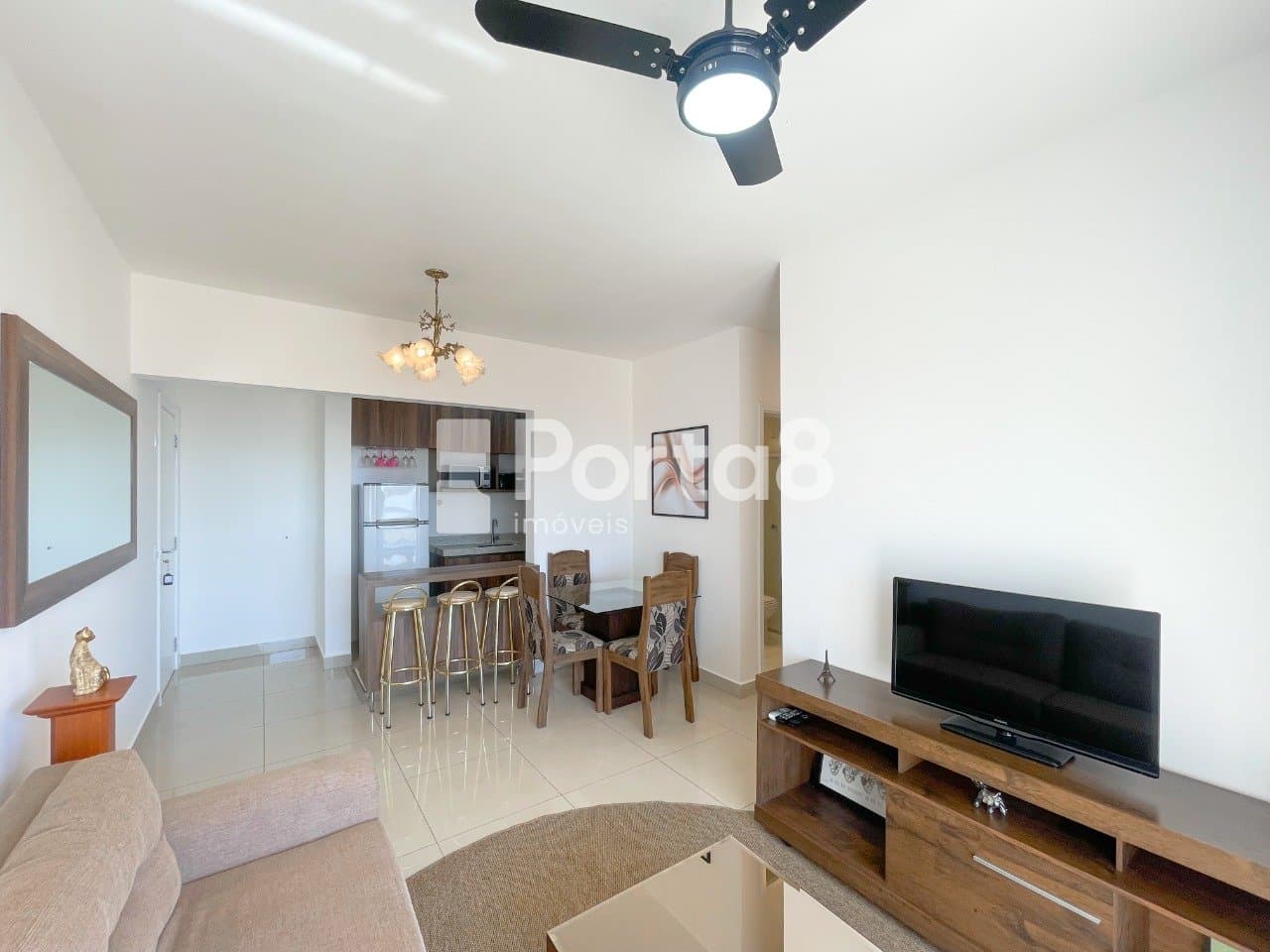 Apartamento 2 Quartos Bom Jardim com Vista e Mobiliado - Foto 4