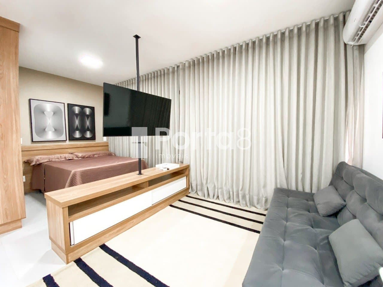 Apartamento 1 Dormitório Jardim Redentor com Varanda Gourmet