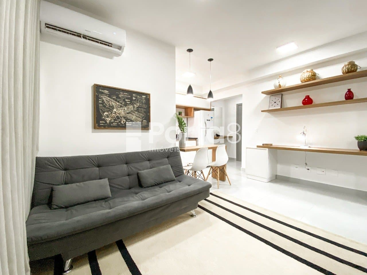Apartamento 1 Dormitório Jardim Redentor com Varanda Gourmet - Foto 4