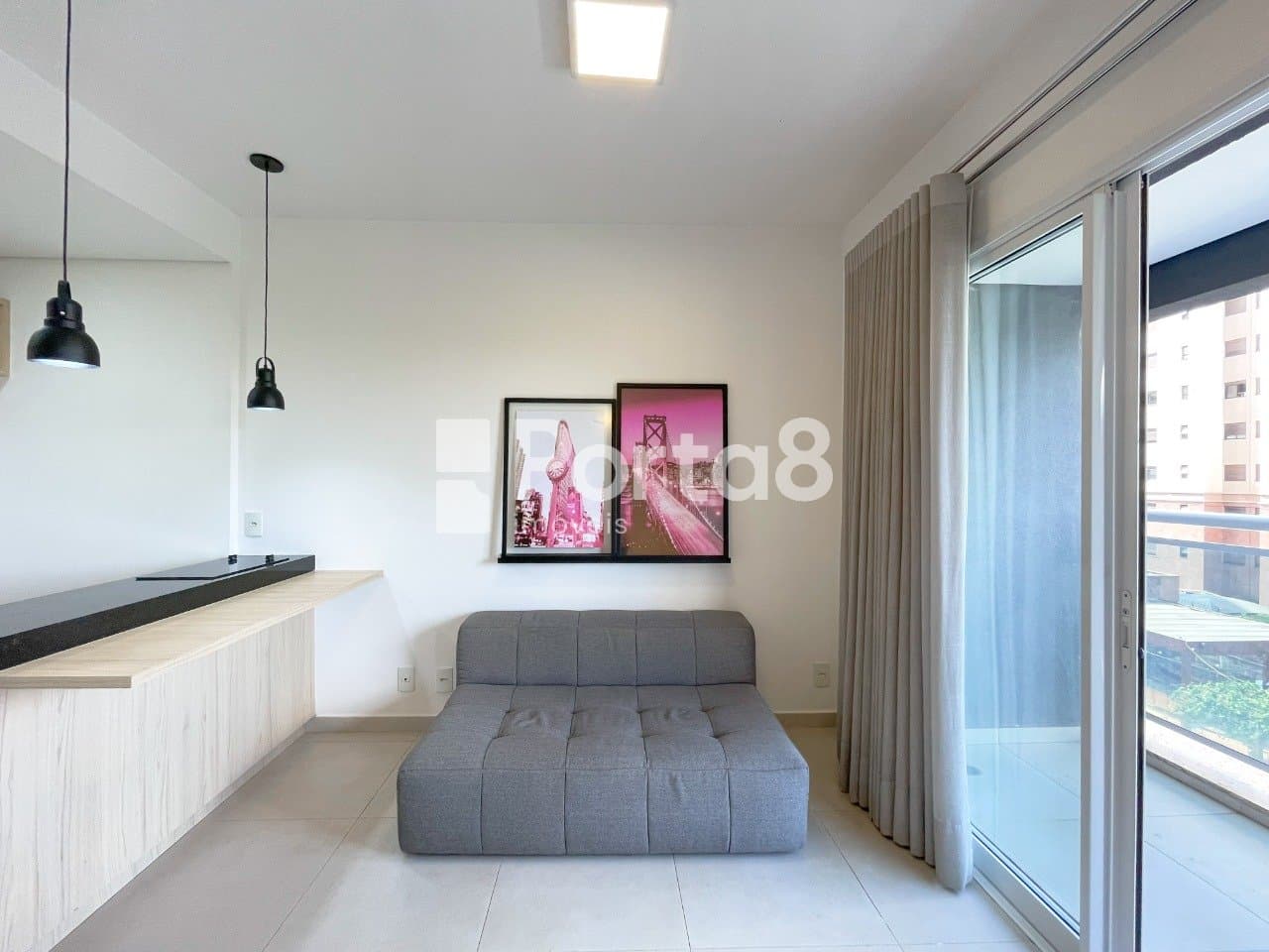 Apartamento 1 Quarto Jardim Tarraf II Mobiliado e Vaga - Foto 3