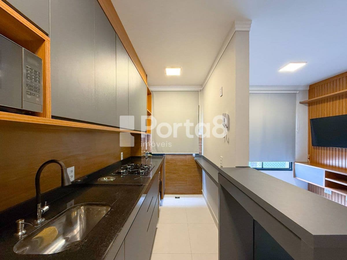 Apartamento 2 dormitórios Jardim Yolanda, mobiliado, vista para represa - Foto 5