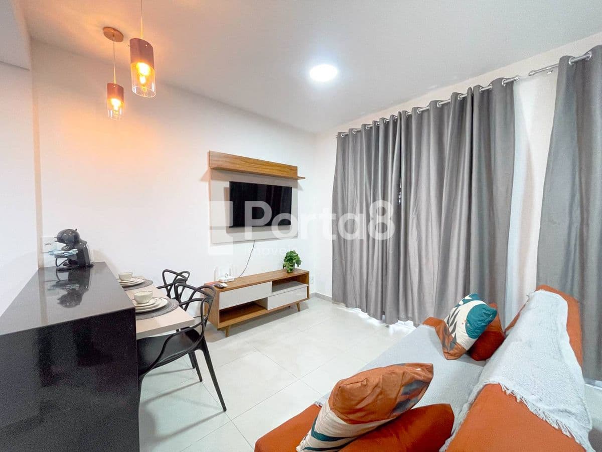 Apartamento 1 Dormitório Mobiliado no Jardim Tarraf II com Vista - Foto 2