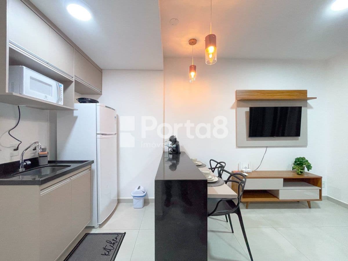 Apartamento 1 Dormitório Mobiliado no Jardim Tarraf II com Vista - Foto 3