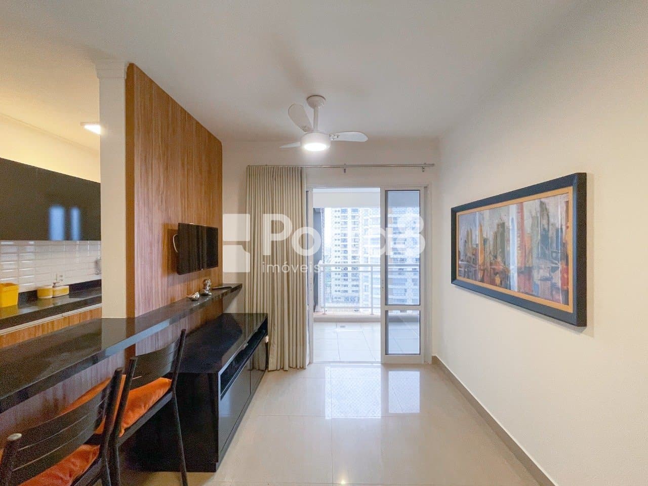 Apartamento 1 Dormitório Mobiliado Bom Jardim com Área Gourmet - Foto 3
