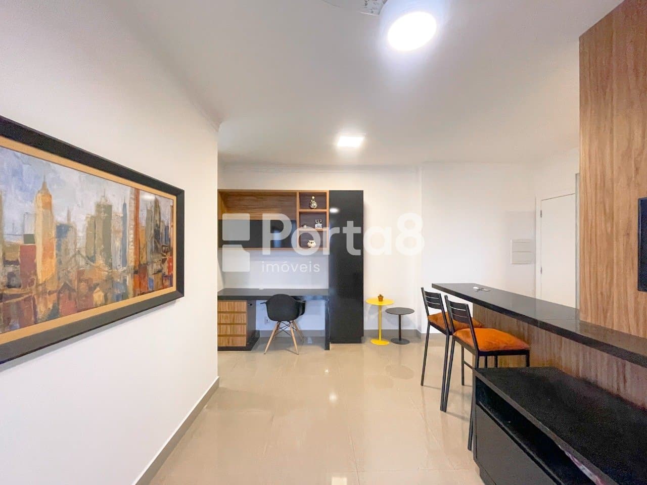 Apartamento 1 Dormitório Mobiliado Bom Jardim com Área Gourmet - Foto 5
