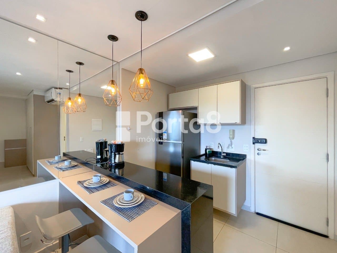 Apartamento 1 Dormitório Jardim Tarraf II Mobiliado com Vista - Foto 3