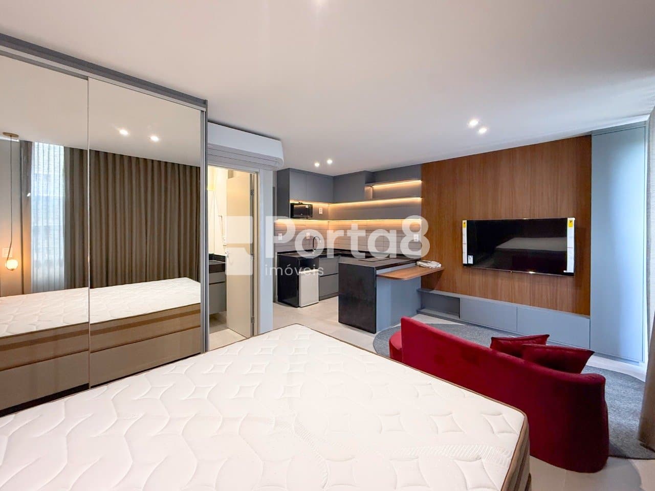 Apartamento 1 Quarto Jardim Paulistano Mobiliado com Vista