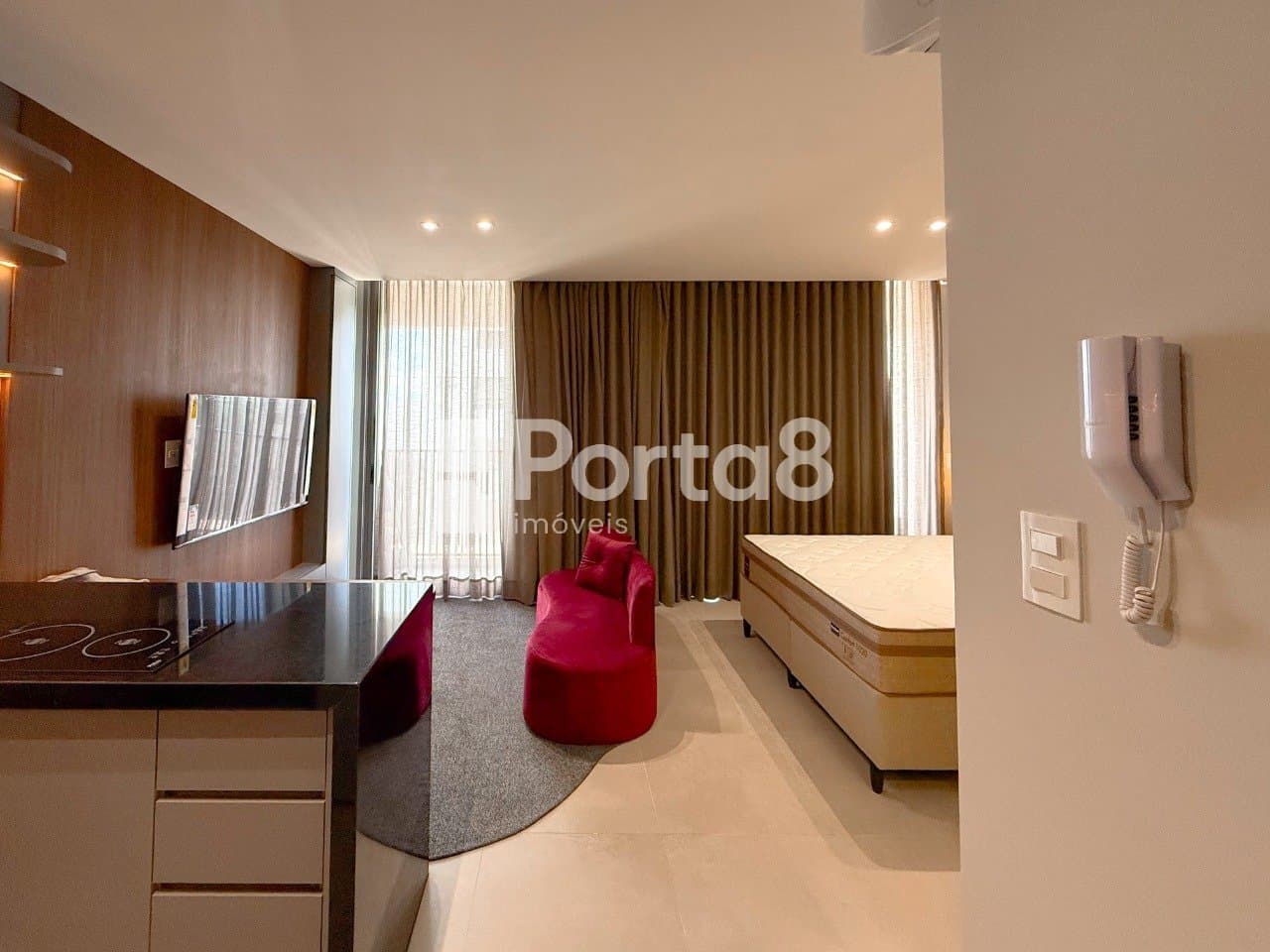Apartamento 1 Quarto Jardim Paulistano Mobiliado com Vista - Foto 2