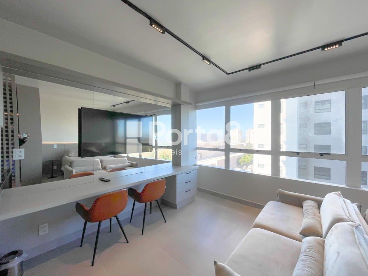 Apartamento 1 Quarto Mobiliado Jardim Paulistano com Varanda - Foto 2