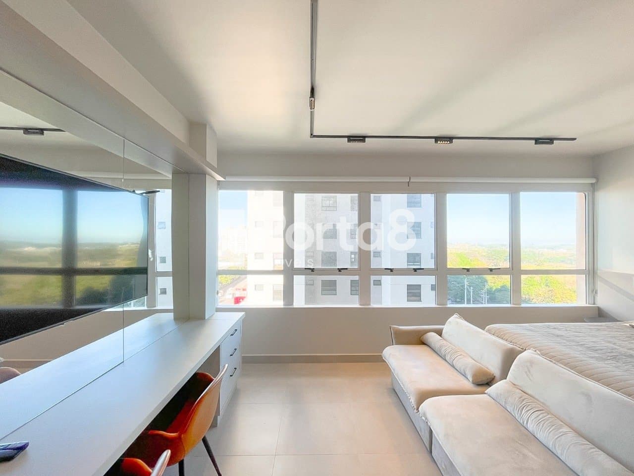 Apartamento 1 Quarto Mobiliado Jardim Paulistano com Varanda - Foto 3