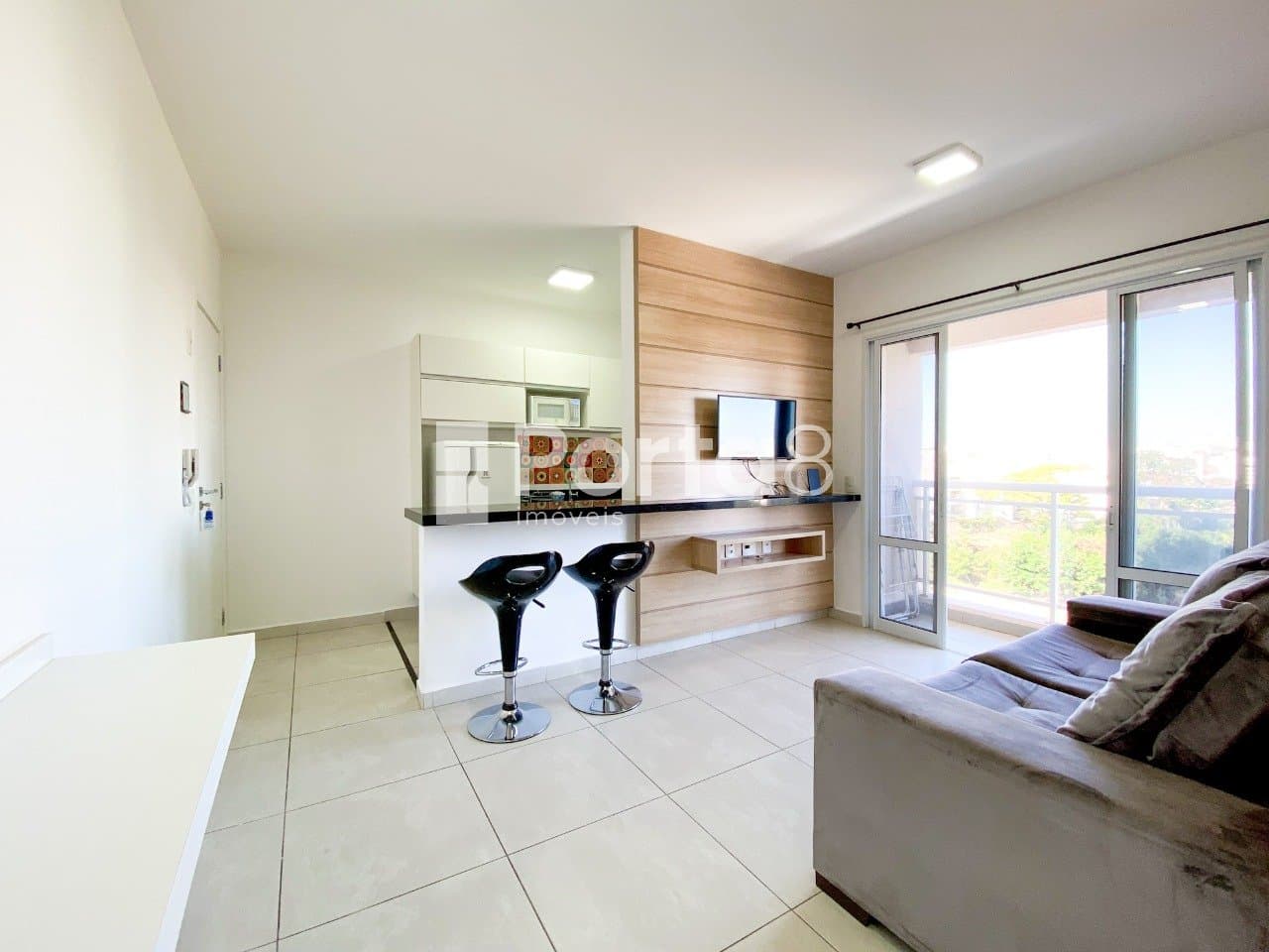 Apartamento 1 Quarto Bom Jardim com Vista para o Parque