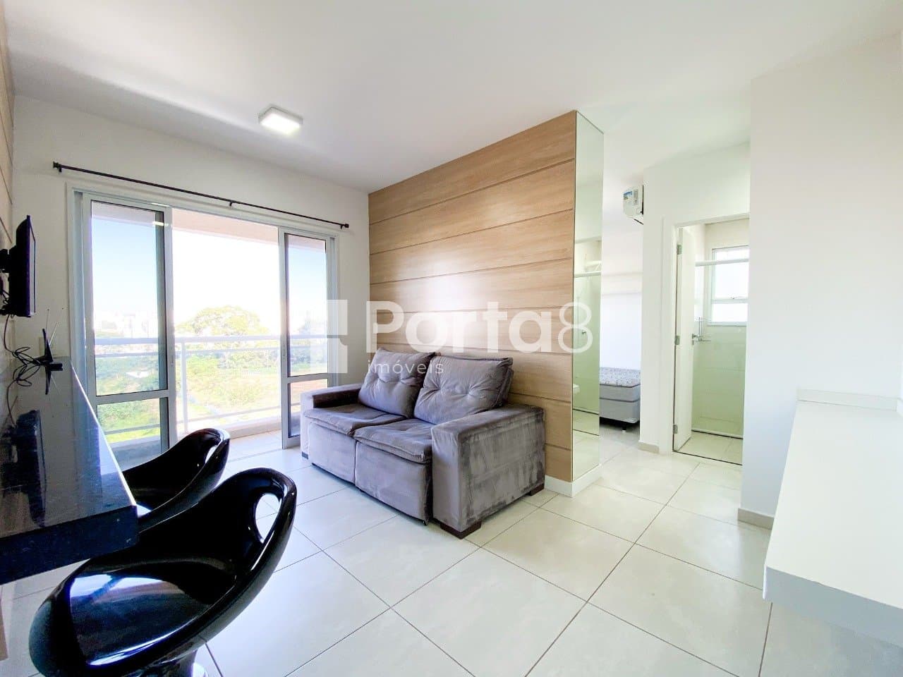 Apartamento 1 Quarto Bom Jardim com Vista para o Parque - Foto 2