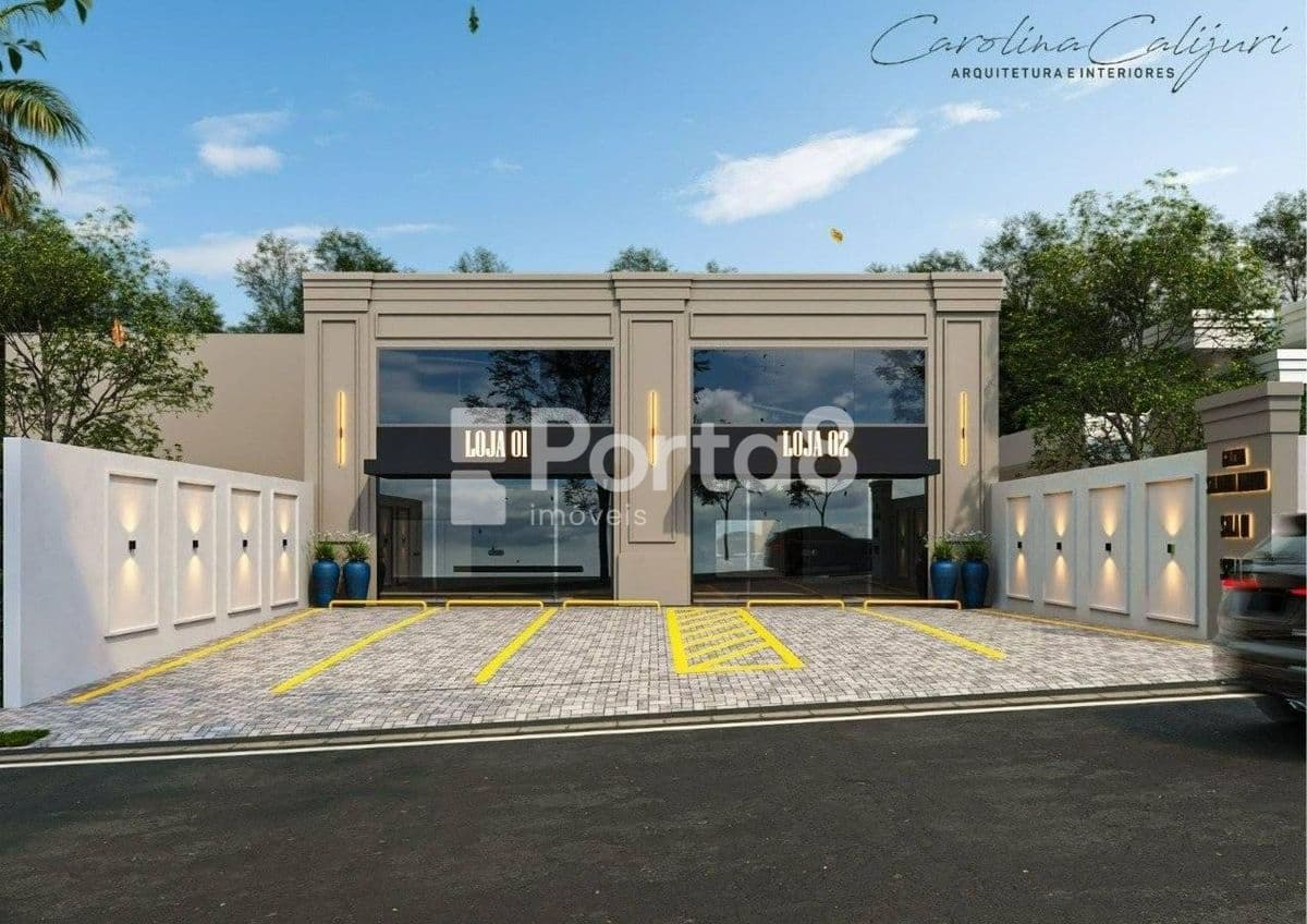 Salão Comercial 302m² com Mezanino e Quintal - Centro Rio Preto