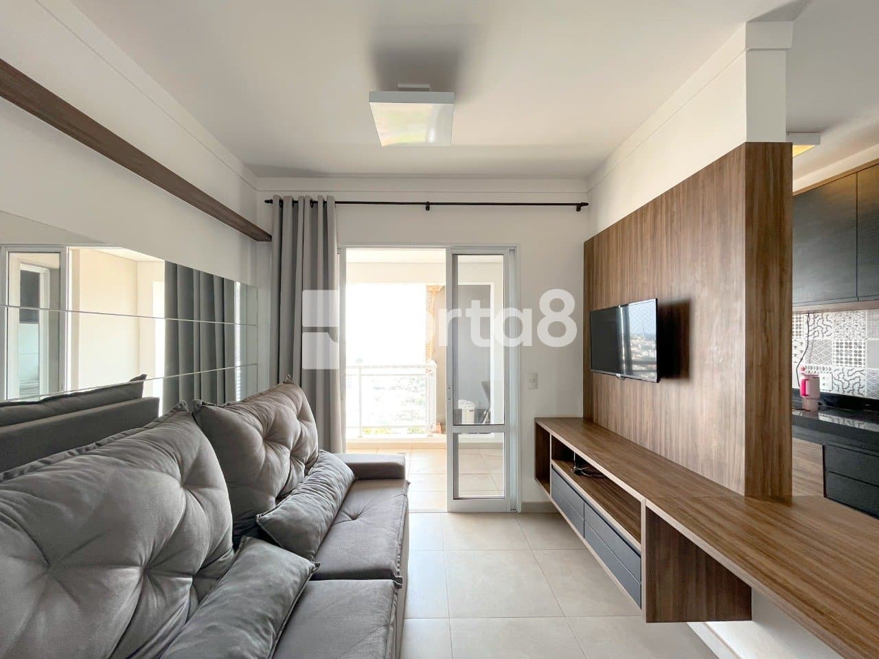Apartamento 1 Quarto Mobiliado no Bom Jardim com Área Gourmet - Foto 3
