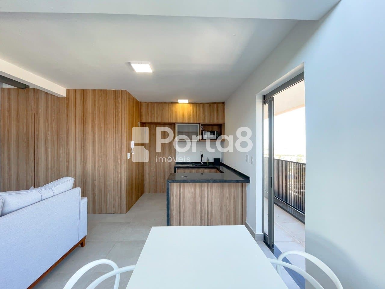Apartamento 1 Dormitório Jardim Paulistano com Sacada e Academia - Foto 5