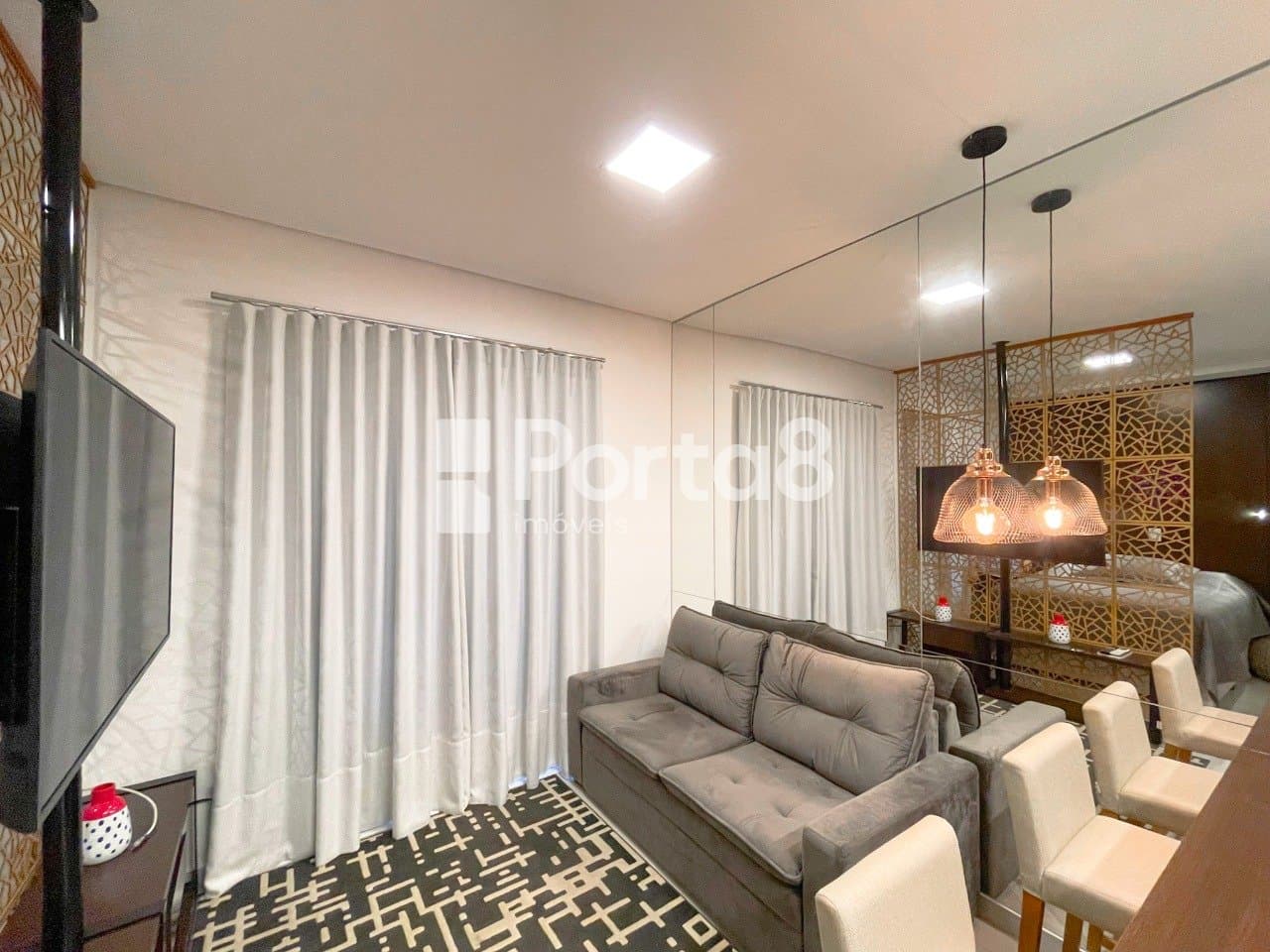 Apartamento 1 Dormitório Mobiliado no Jardim Tarraf II com Vaga - Foto 3