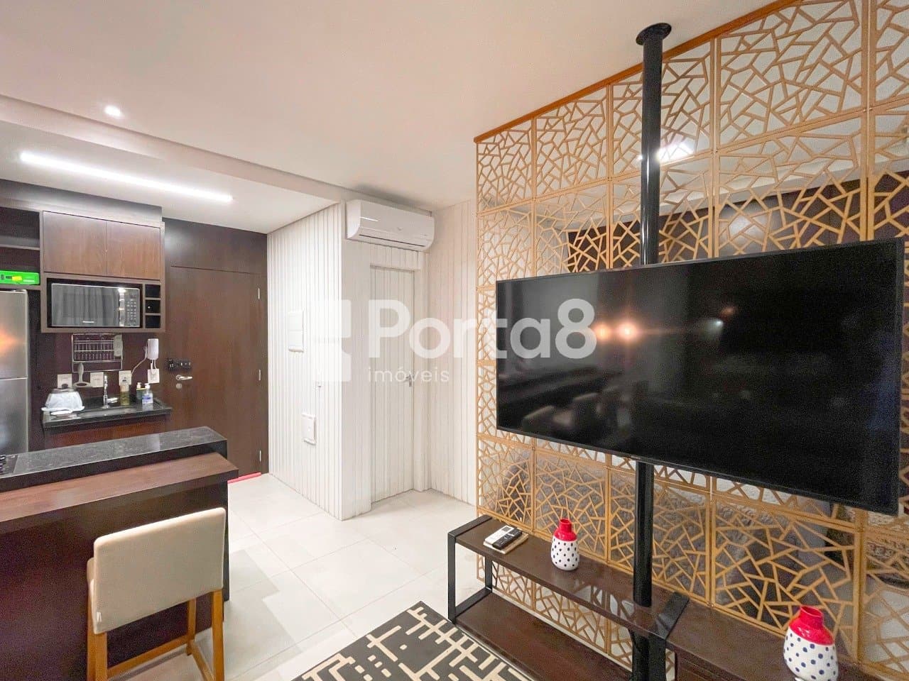 Apartamento 1 Dormitório Mobiliado no Jardim Tarraf II com Vaga - Foto 4