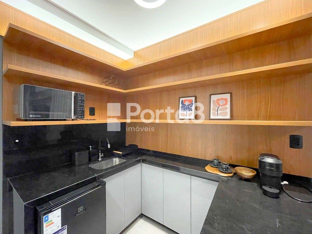 Apartamento 1 Dormitório Jardim Paulistano Mobiliado com Vista - Foto 4