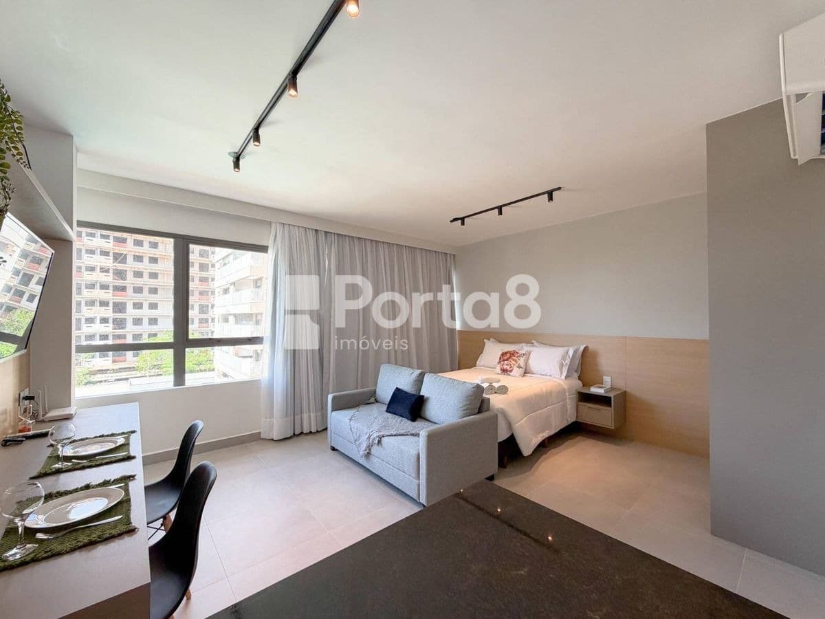 Apartamento 1 Dormitório Jardim Paulistano Mobiliado com Vista - Foto 4
