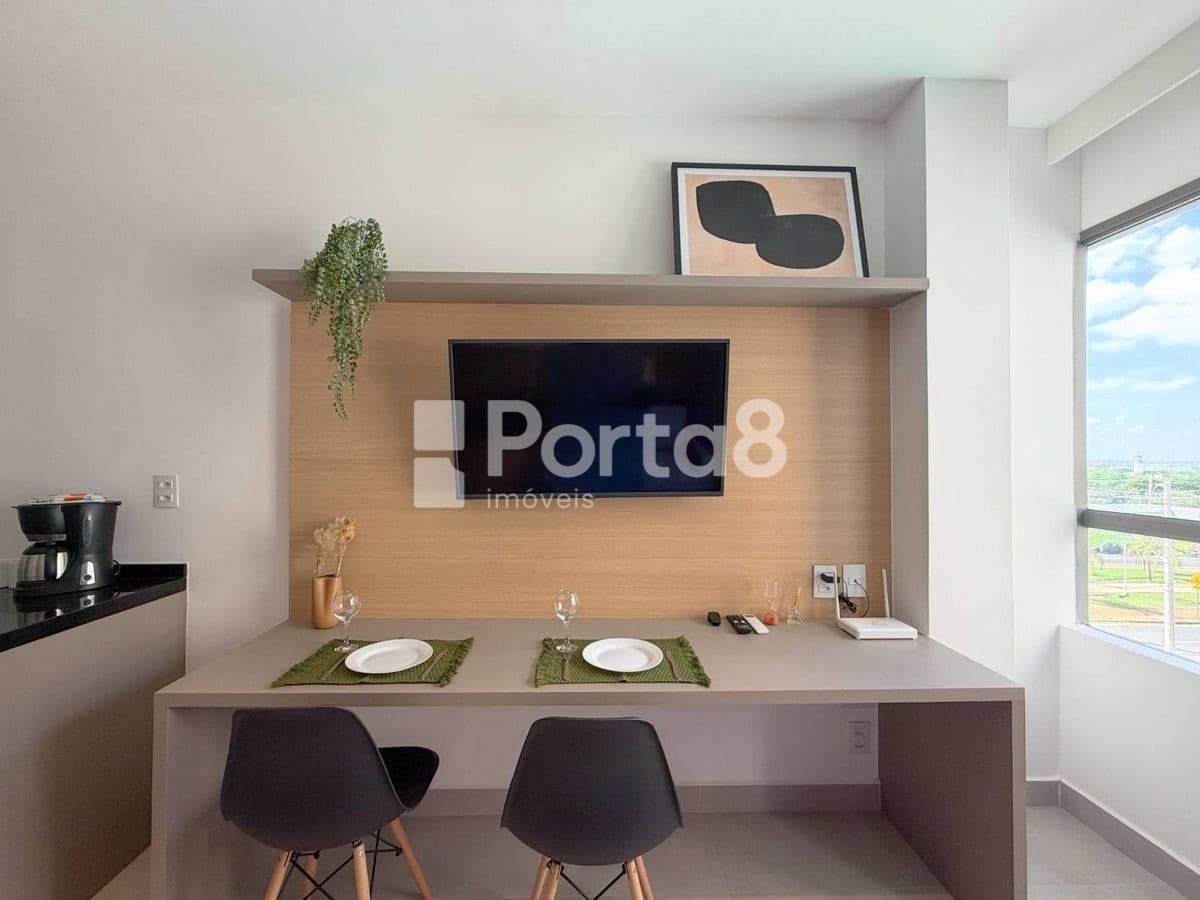 Apartamento 1 Dormitório Jardim Paulistano Mobiliado com Vista - Foto 5