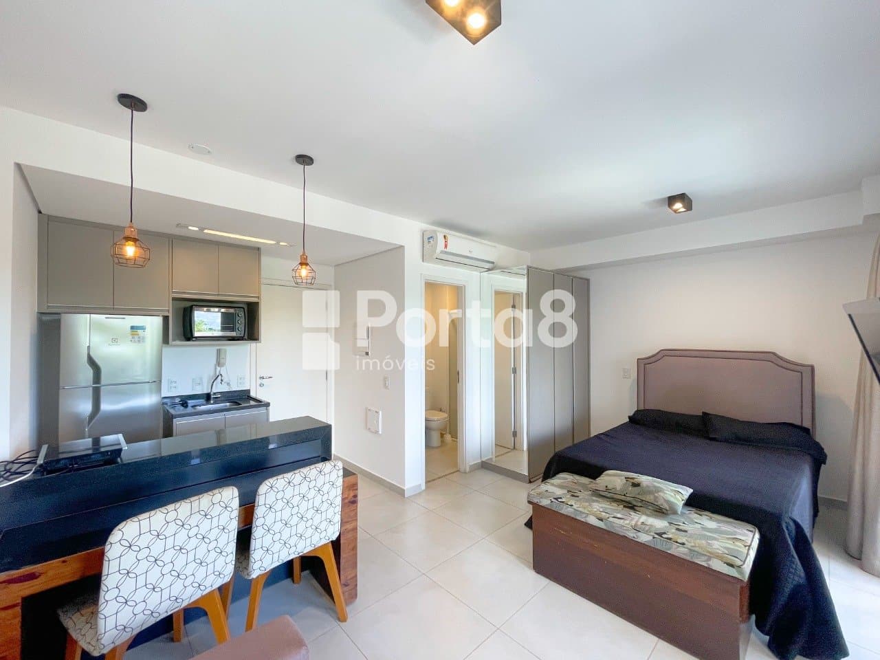 Apartamento 1 Quarto Mobiliado no Jardim Tarraf II com Vista