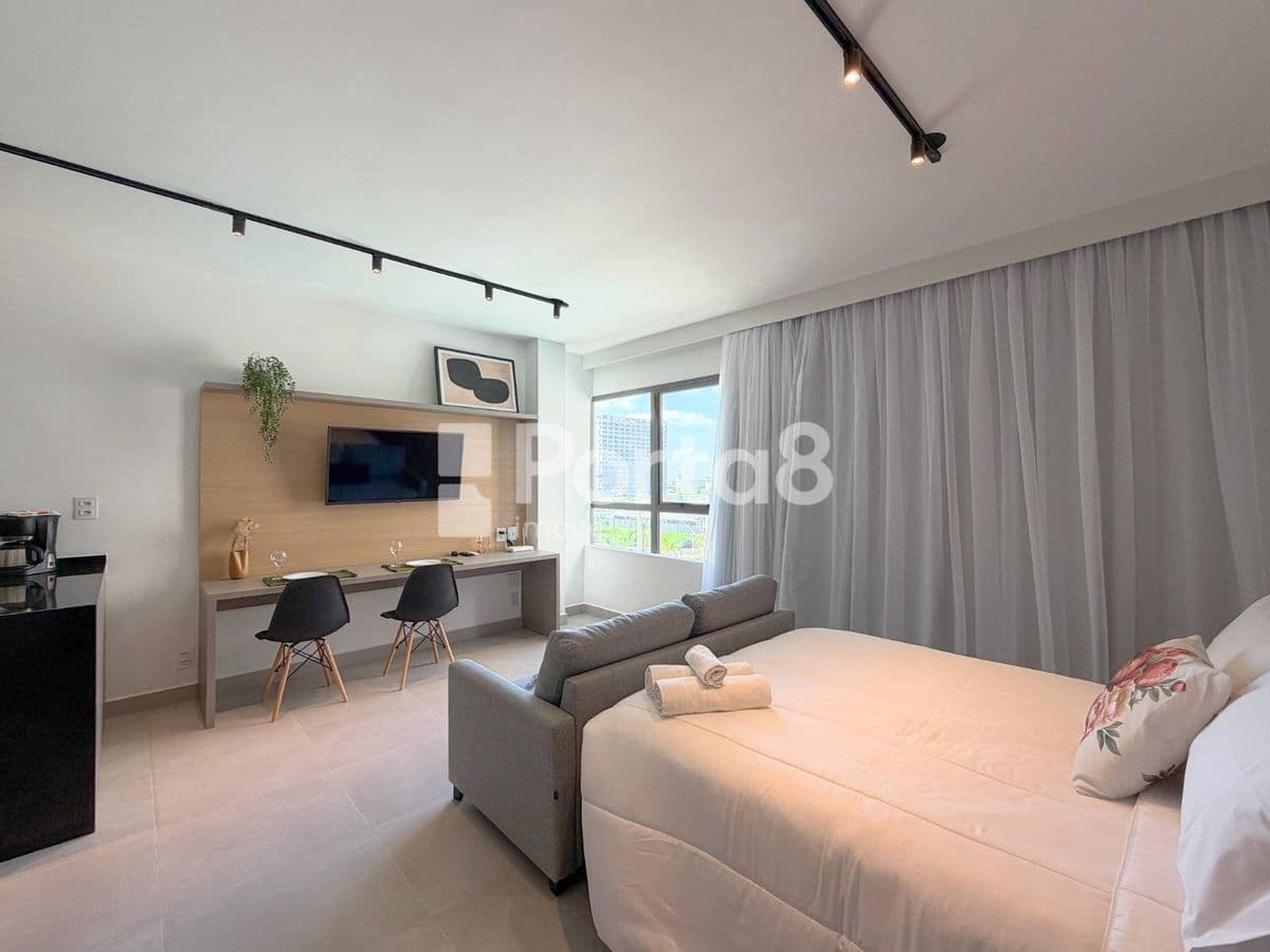 Apartamento Studio Mobiliado no Jardim Paulistano com Vista