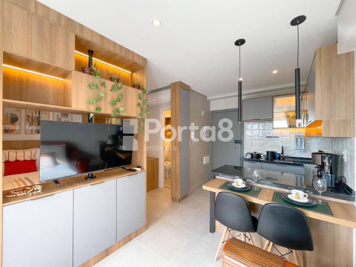 Apartamento 1 Dormitório Jardim Paulistano Mobiliado com Vista