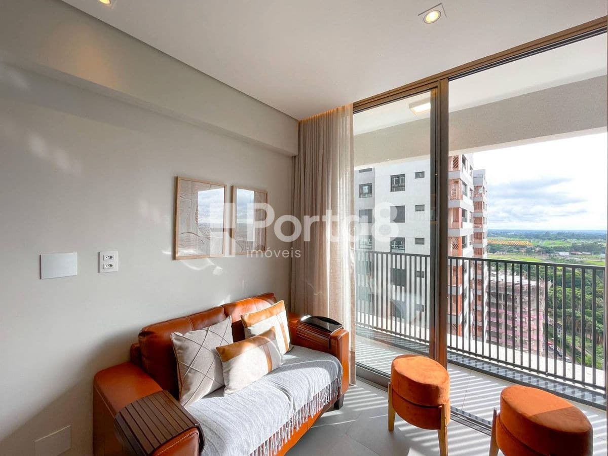 Apartamento 1 Dormitório Jardim Paulistano Mobiliado com Vista - Foto 2