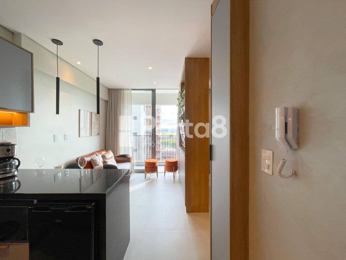 Apartamento 1 Dormitório Jardim Paulistano Mobiliado com Vista - Foto 4