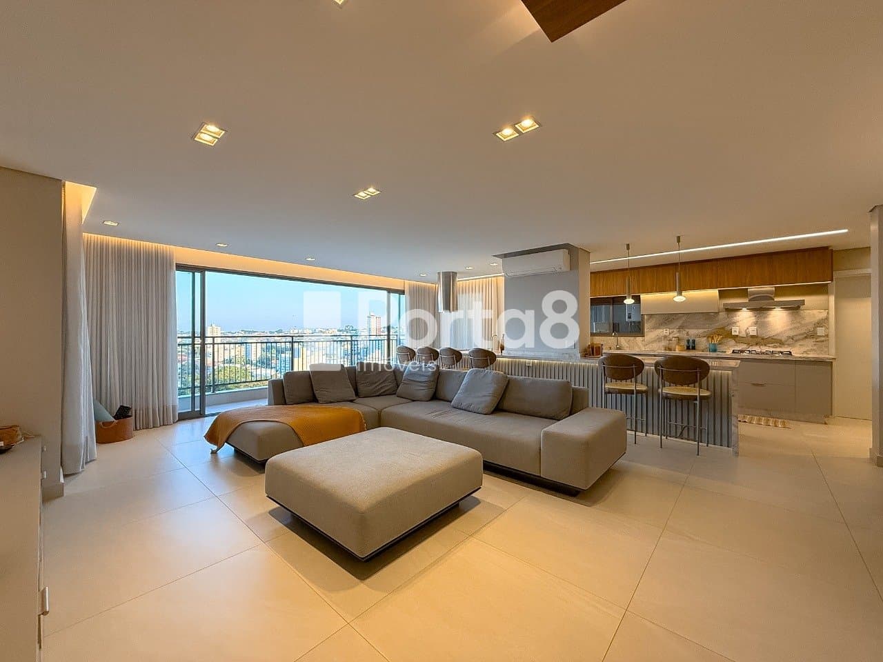 Apartamento 3 Suítes Vila Sinibaldi com Vista Panorâmica